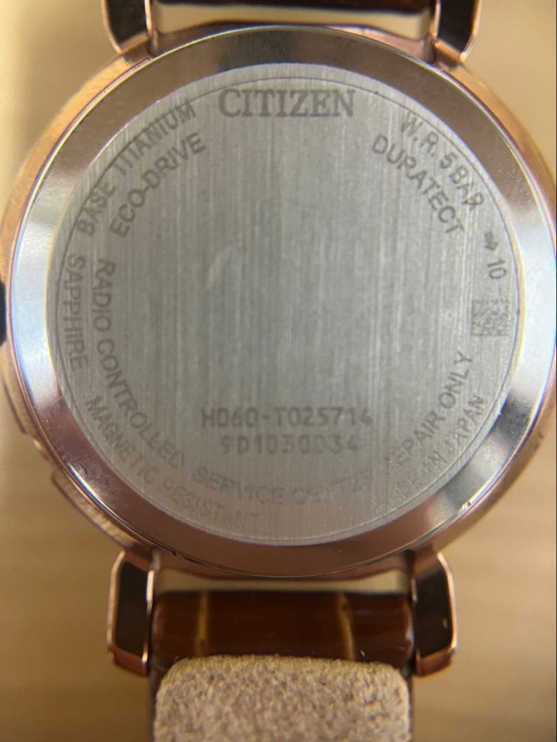 [Excellent Condition] CITIZEN xC ES9442-04W Eco-Drive Watch