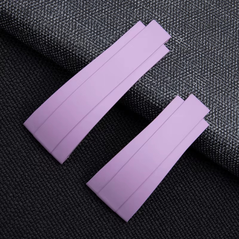 18mm FKM Rubber Strap Watch Band Fits Rolex Yacht Master 37mm 268655