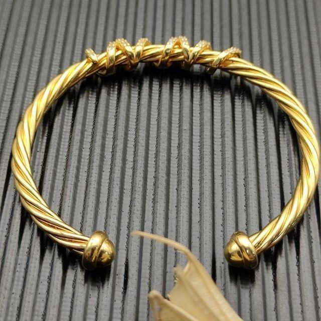 David Yurman Helena Center Station Bracelet in 18k GOLD