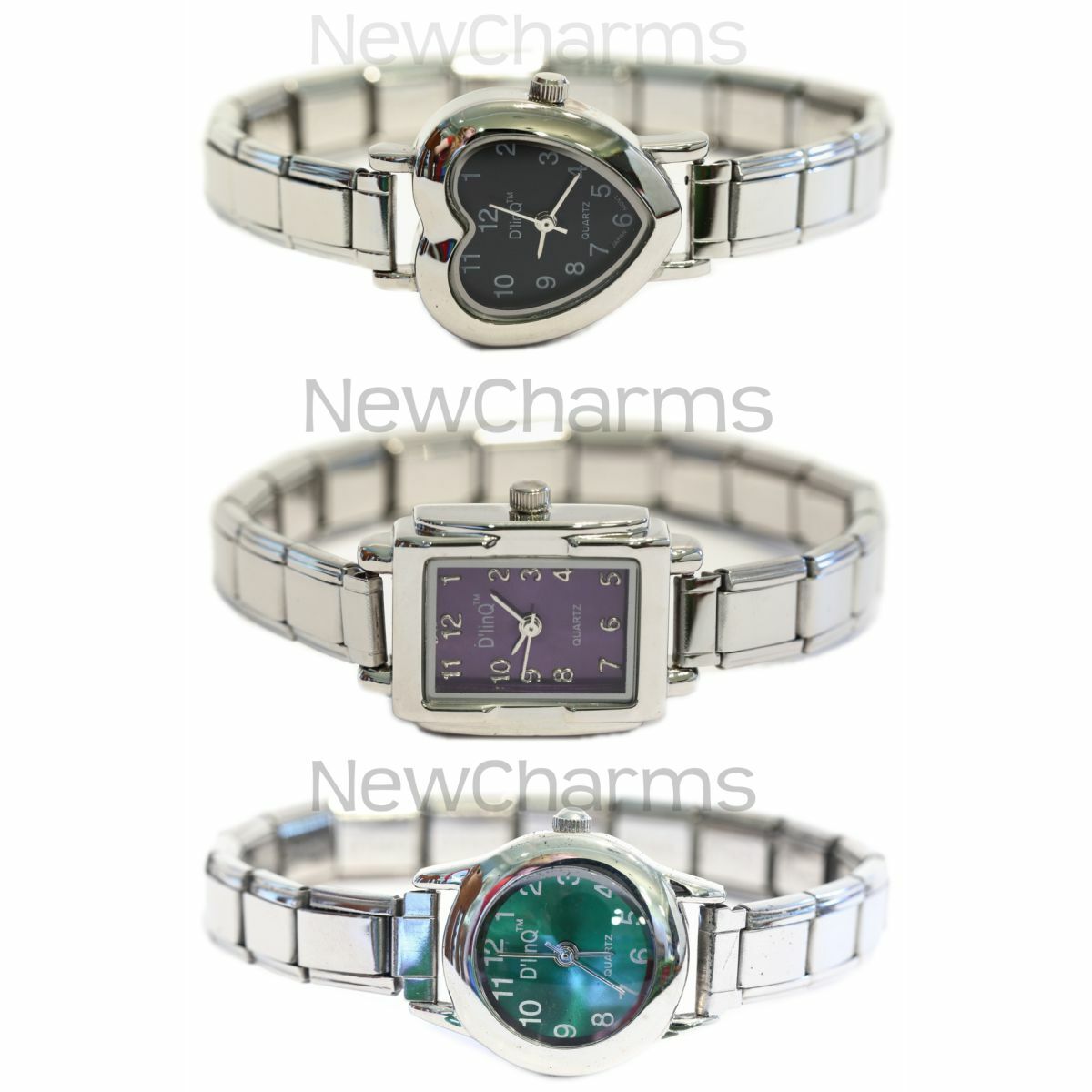 Italian Charm Watch – 9mm With Starter Bracelet Included. You pick style & color