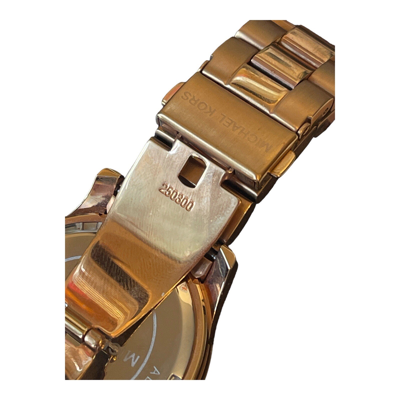 Michael Kors Runway Rose Gold Stainless Steel Women’s Watch MK-5128