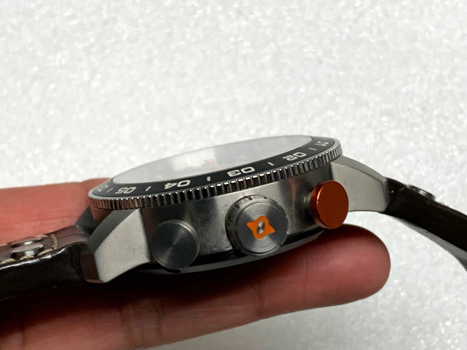 LIV Men’s P-51 Big Pilot Full Titanium Black/ Gray Automatic 46mm Watch 130/500