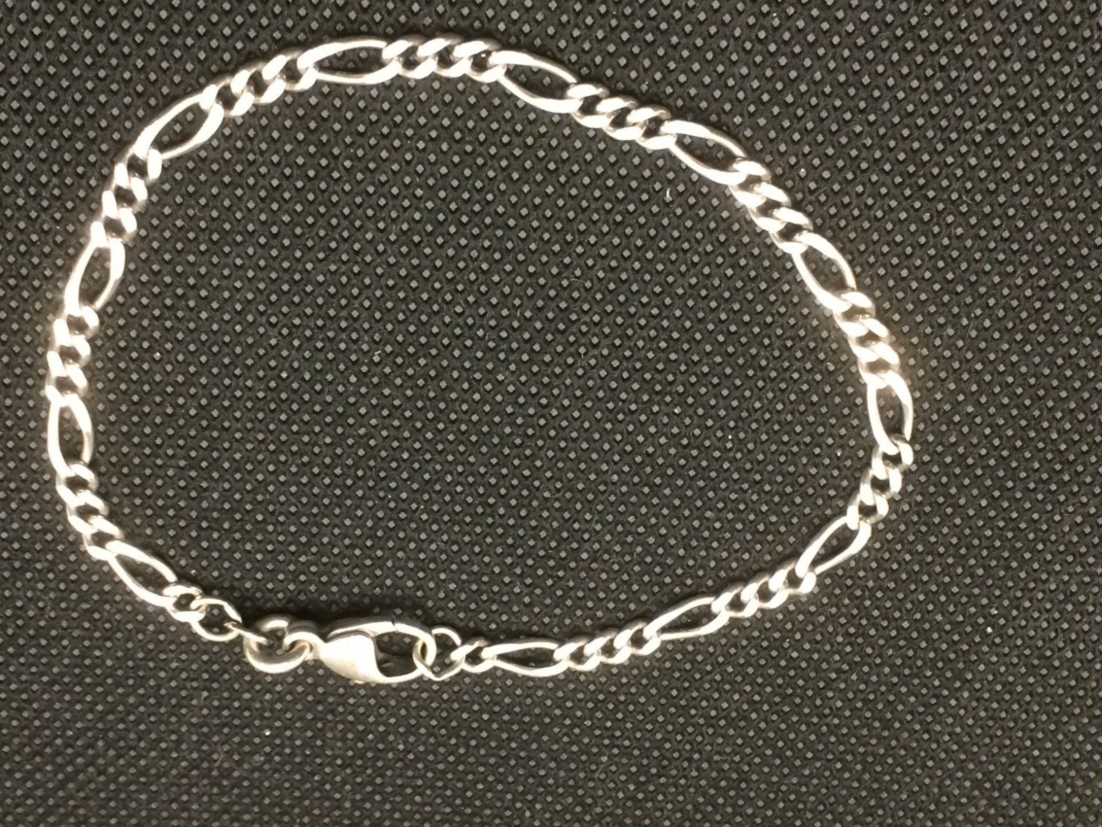 Pretty 925 Silver Hallmarked Bracelet + FBM Hallmarked 20cm Charm Bracelet