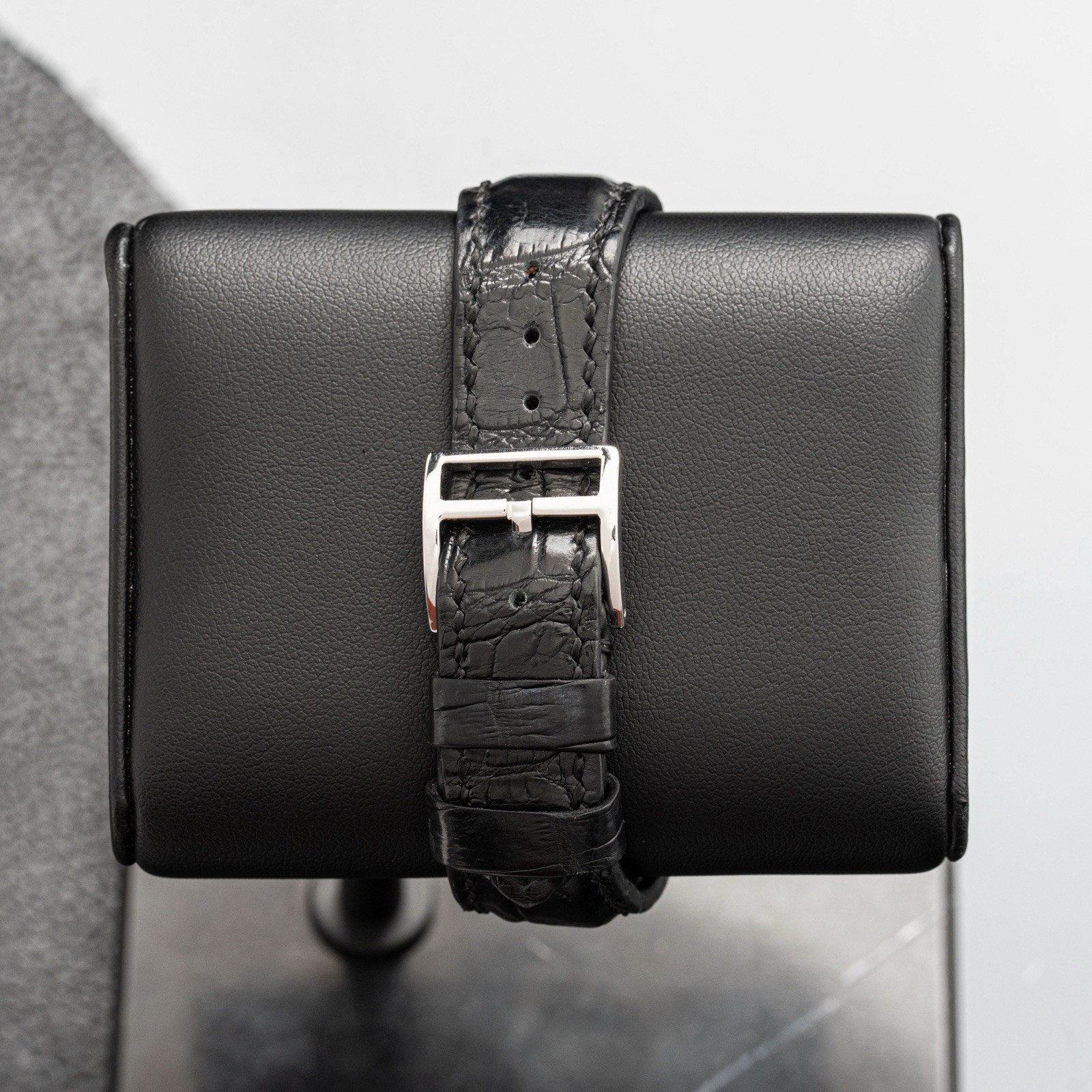 Jaeger-LeCoultre Master Compressor Memovox Alarm Steel Black 41.5mm 146.8.97/1