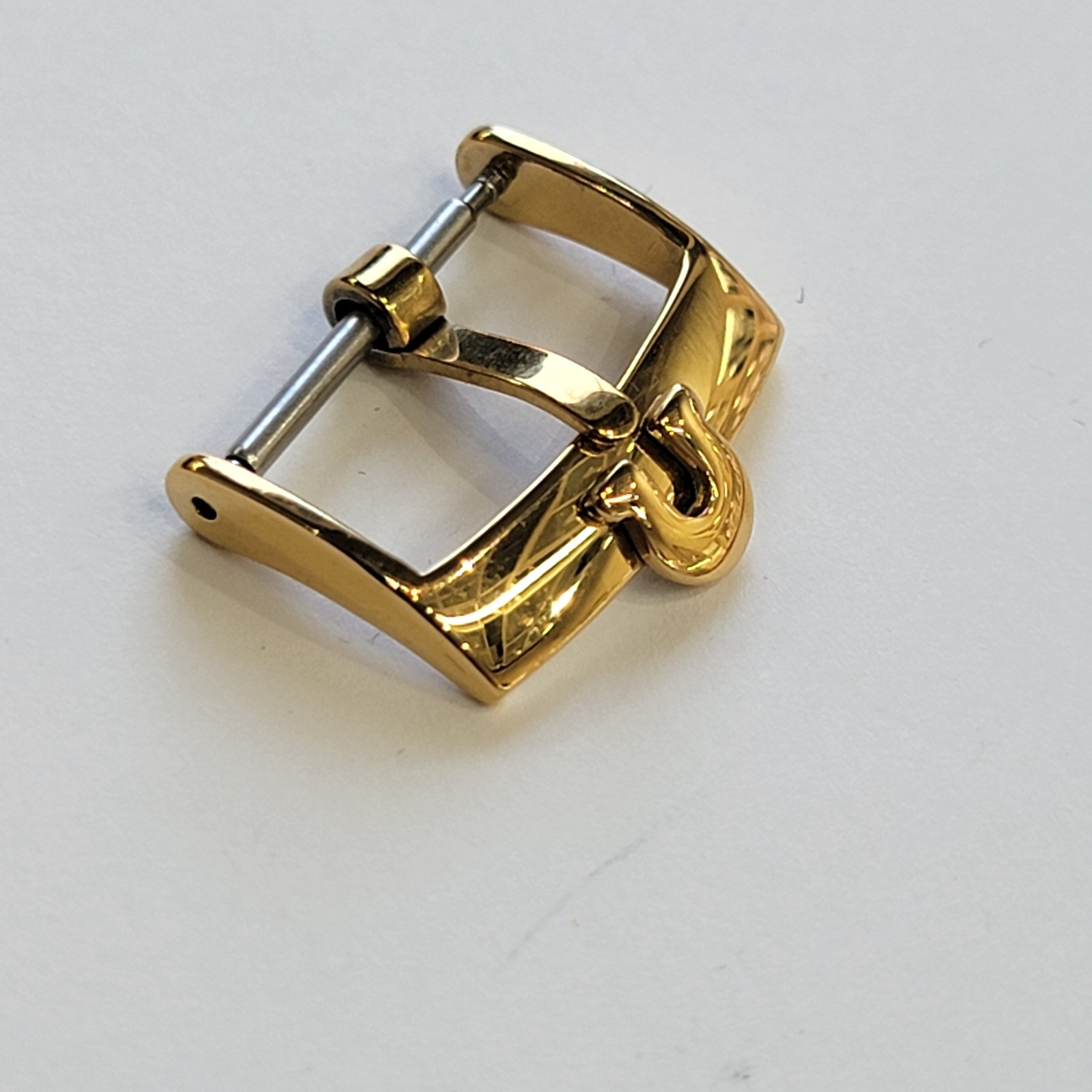 Omega watch buckle 18mm Gold plated BKL7