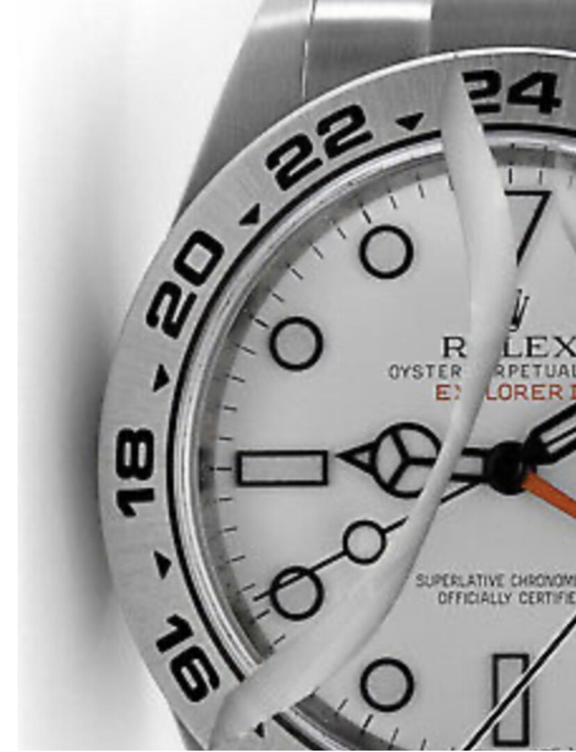 Protector Compatible w/Rolex Explorer 216570 Crystal Bezel Clasp Sides Back x2