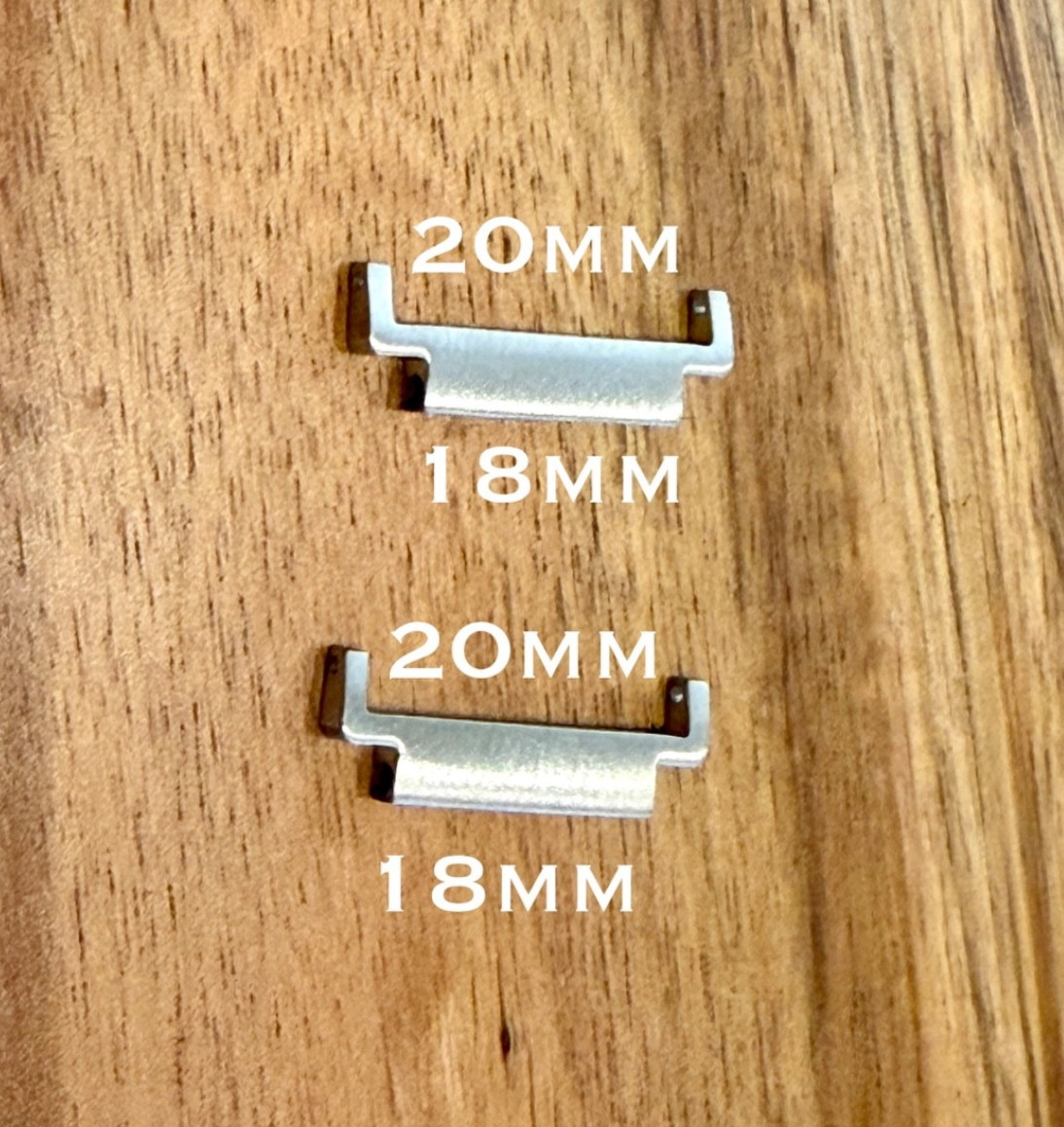 18mm Watch Band Adapters for Casio AE 1200WH 20mm Convertors Strap Connectors