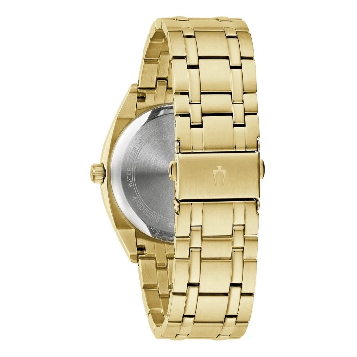Bulova Surveyor 97C115 Gold Stainless Steel Mens Classic Presidential 40mm Watch