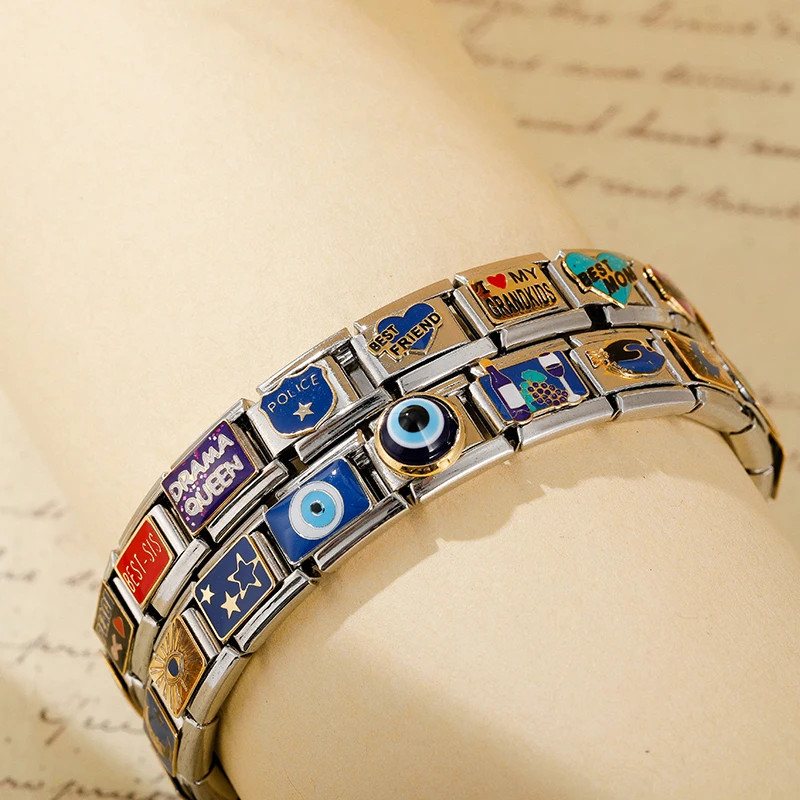 Charming Niece Love Links for DIY Jewelry – Fits 9mm Stainless Steel Bracelets