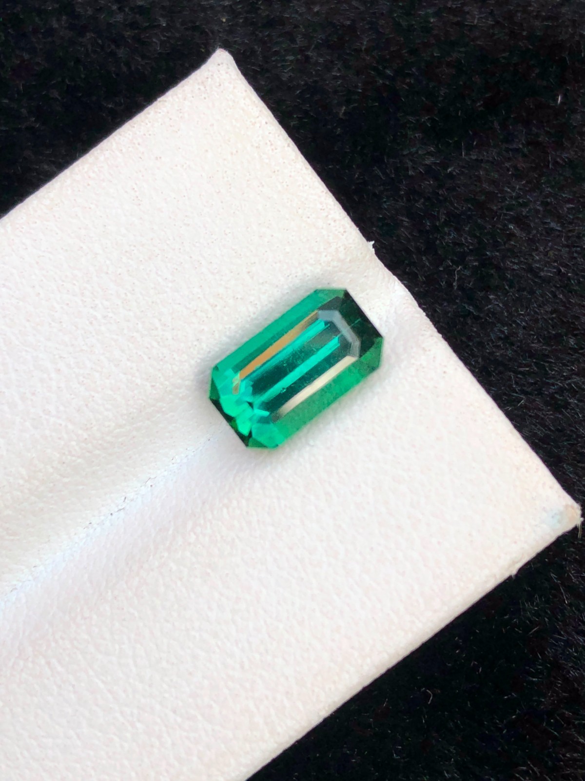 2.58 Carats Natural Indicolite Tourmaline loose Gemstone From Afghanistan