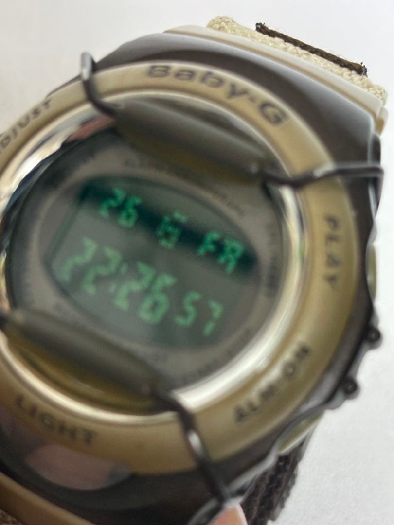 CASIO Baby-G BGM-115GT (Battery replaced, inverted LCD)