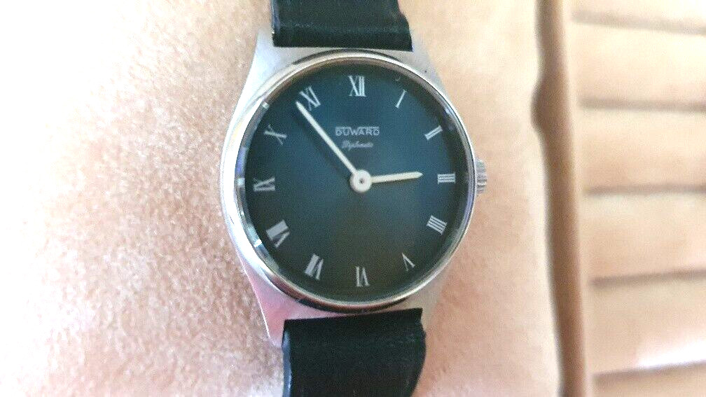 Duward NOS NEW Dyplomatic Vintage Manual Wind Women’s Watch 24Mm.