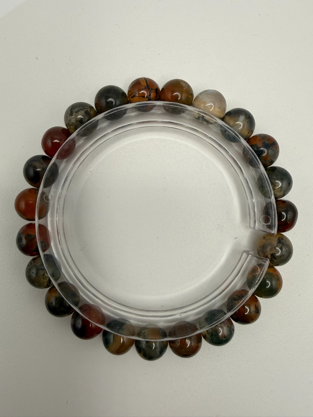 Natural Moss Agate – 8mm – A12-1710/A12-171/A12-1712/A12-1713/A12-1714