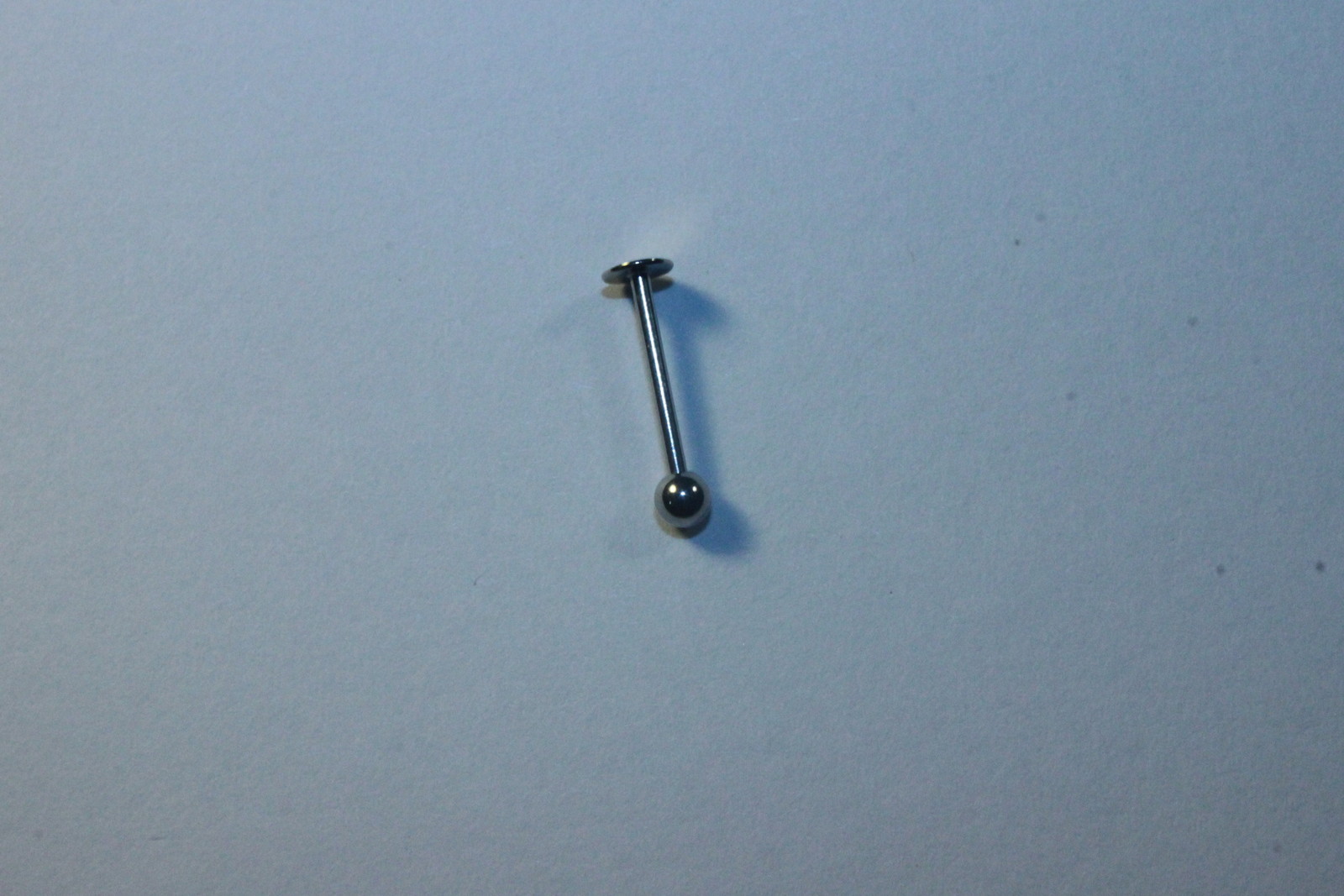 18g 1mm Flatback Labret Stud Bar Surgical Steel Body Piercing Jewelry External