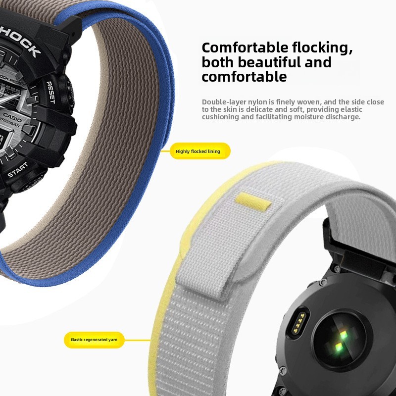 For Casio G-SHOCK GA100 DW-5600 Quality Nylon Sports Watch Band Straps Mens