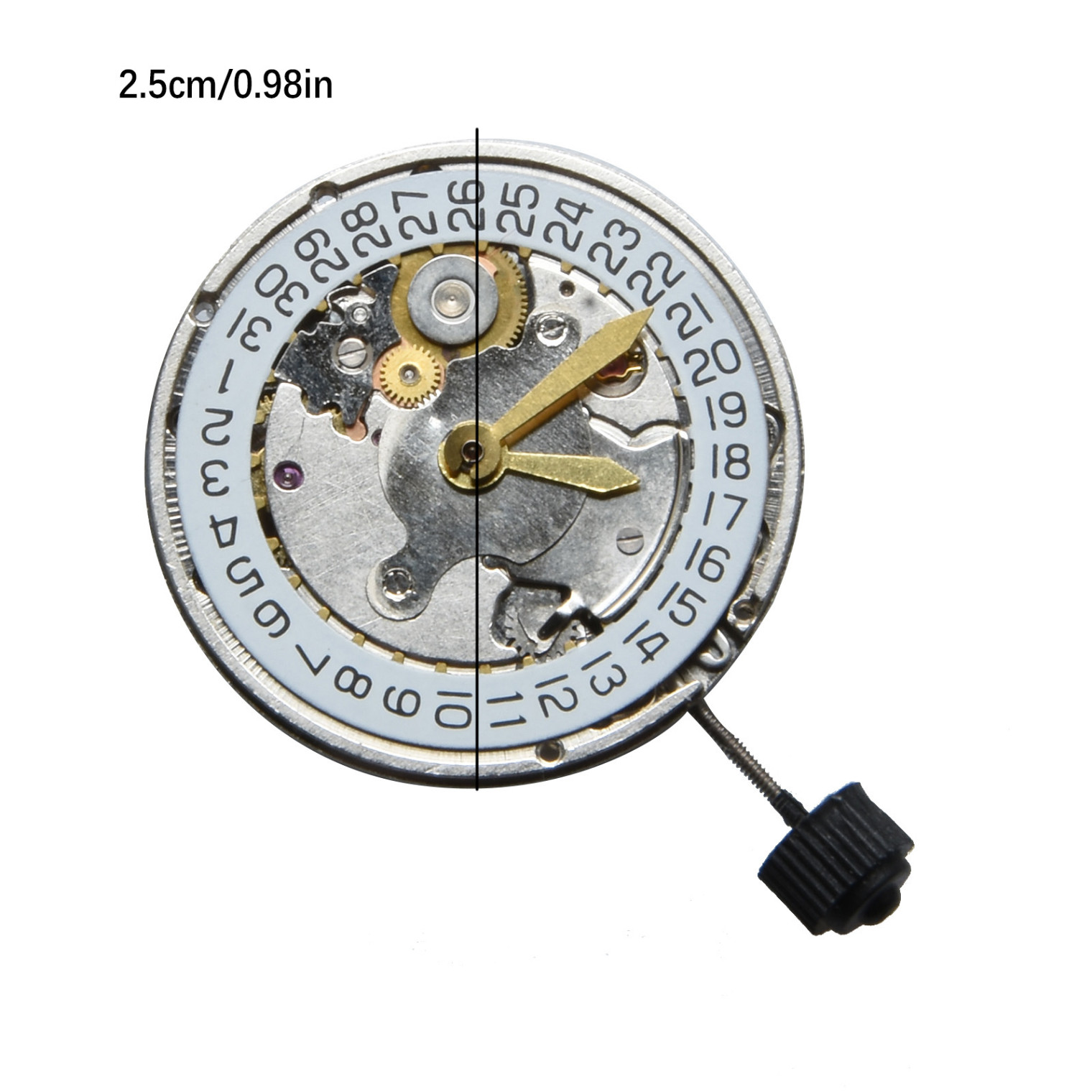 Asia Shanghai 2824 Replacement Calendar Automatic Movement For Wristwatch