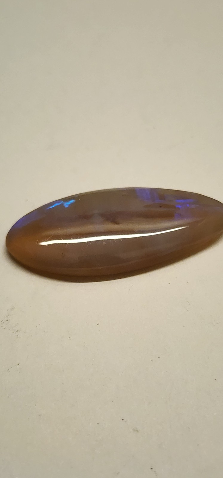 22.3 Carat Australian Opal Cabochon Loose Gem 38x16x7mm