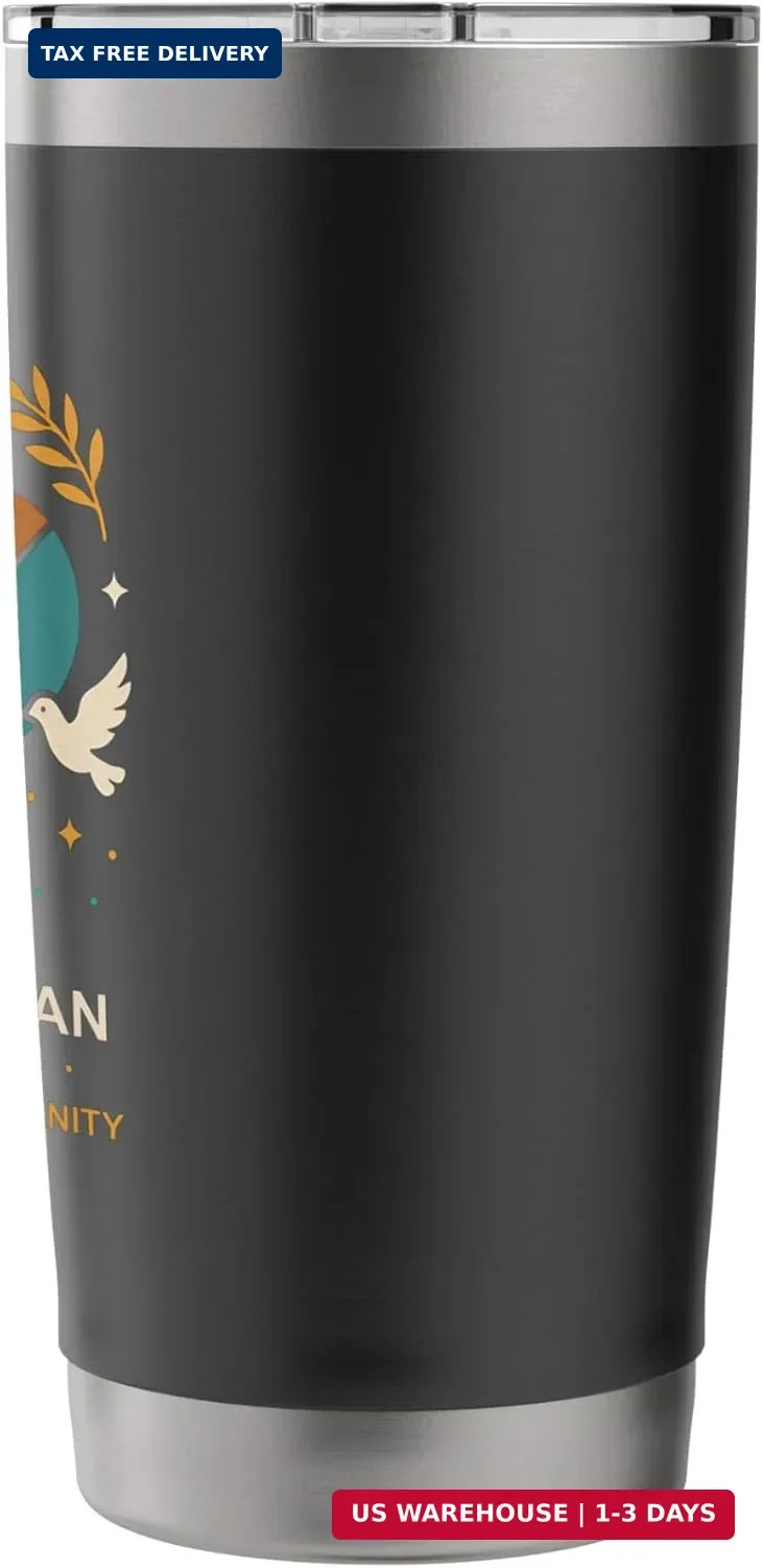 World Humanitarian Day Cool Design To Humanity Men Women Stainless Steel Insulat