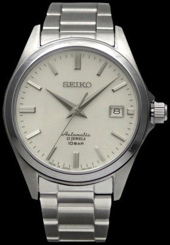 SEIKO Selection SZSB011 Automatic 23 Jewels Dress Watch Cream Dial Steel 39.9mm
