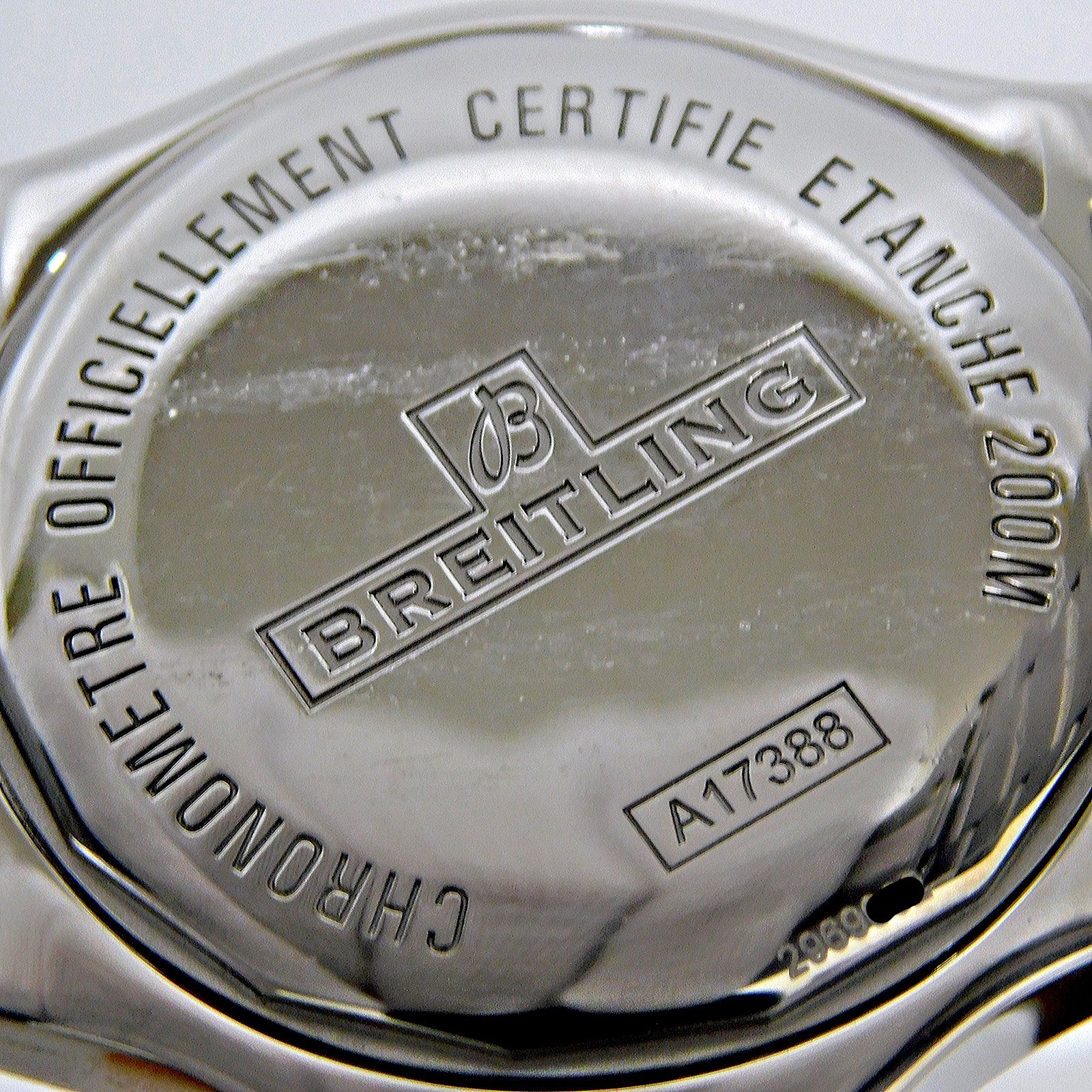 BREITLING Colt A17388 S. Steel Automatic Men’s Watch #1355B