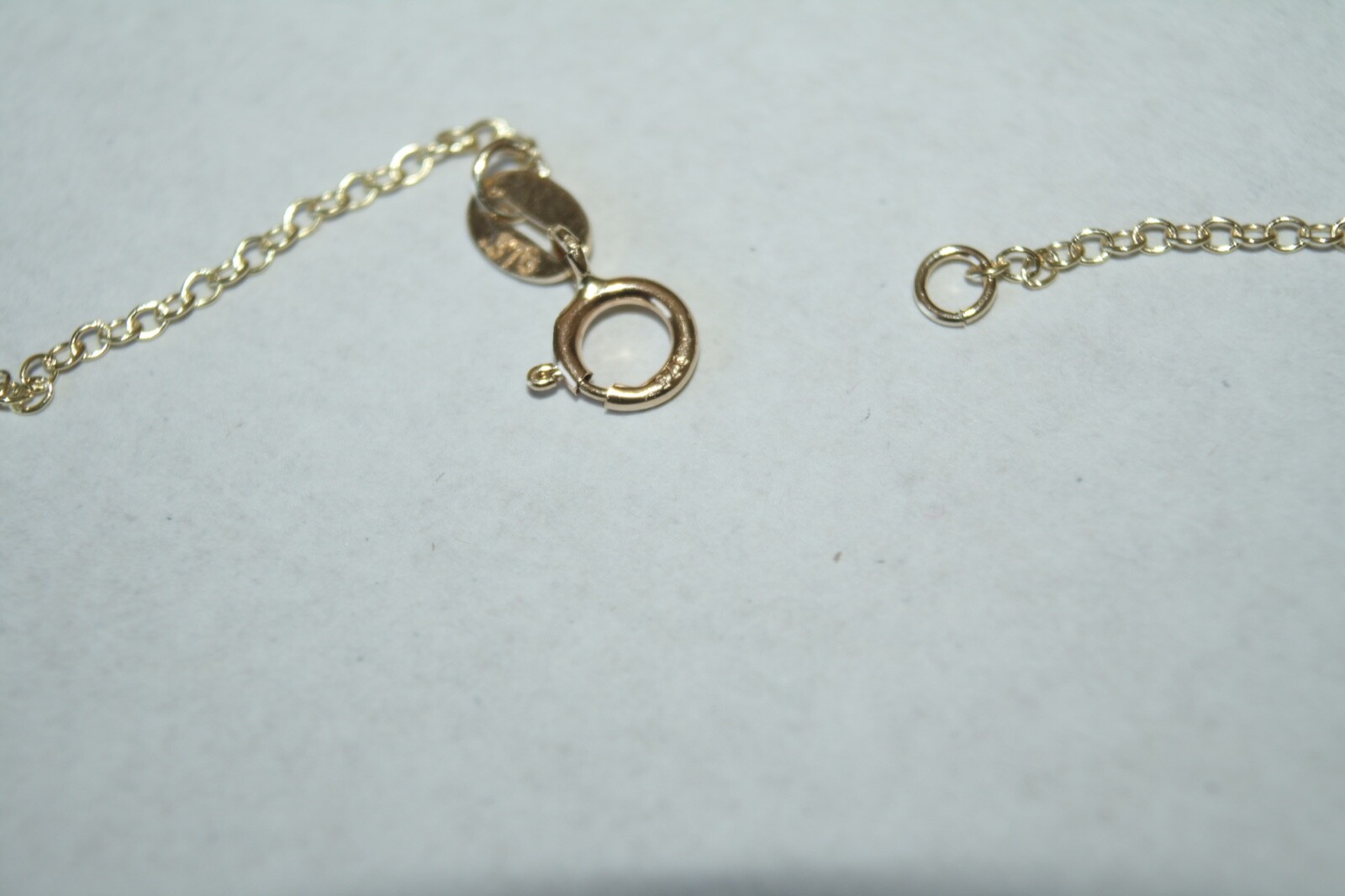 100% Genuine NEW 9k Solid Yellow Gold Loose 1.2mm Trace Fine Necklace Chain 60cm