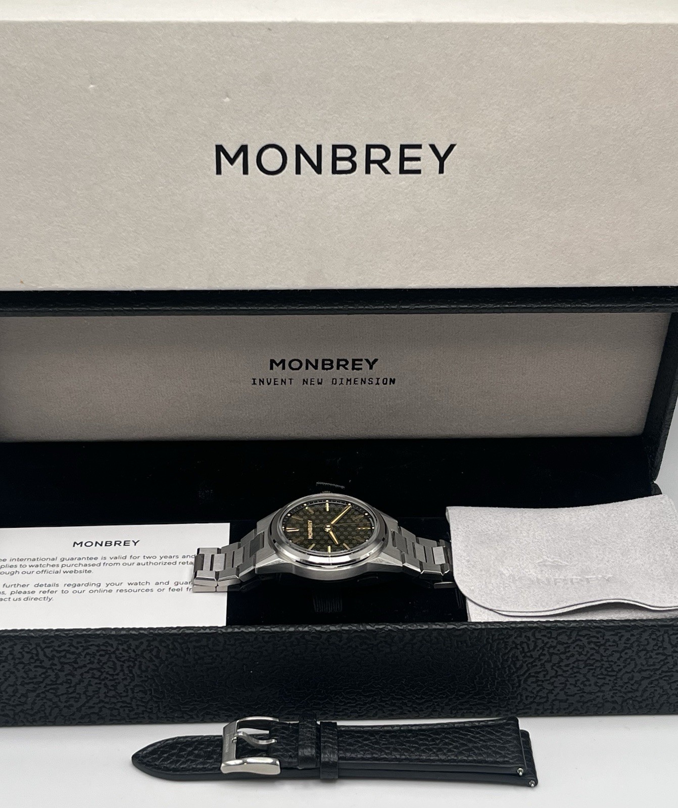 Monbrey MB2 Series Kenkyu Dark Olive Men’s Limited Edition Automatic Watch