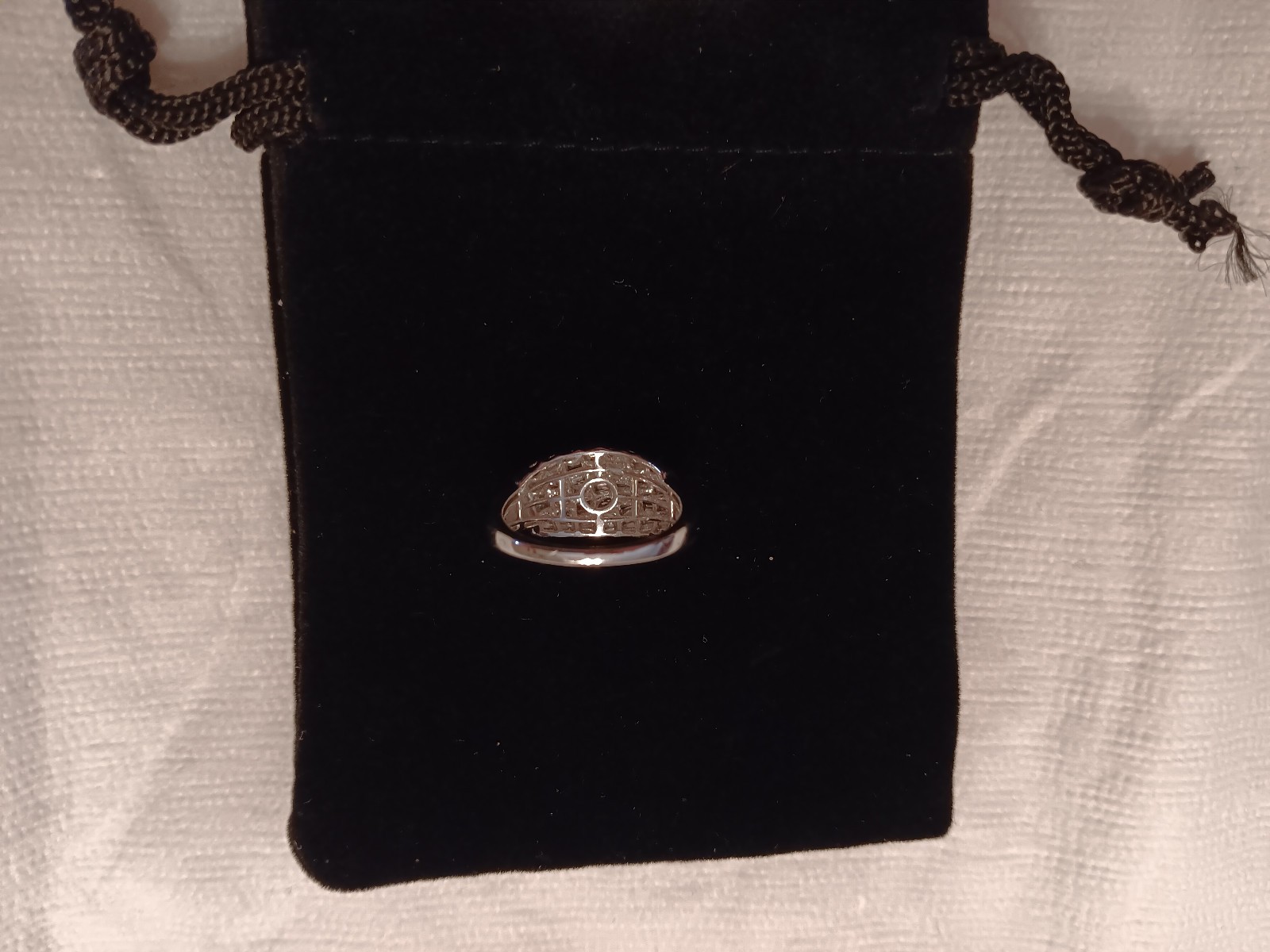 SGL Certified 10K White Gold 1.00 ctw Natural Diamond Ring
