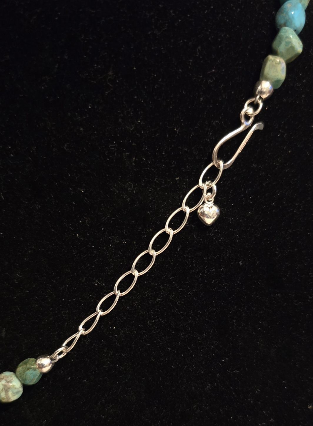 Mine Finds by Jay King Turquoise and Sterling Necklace