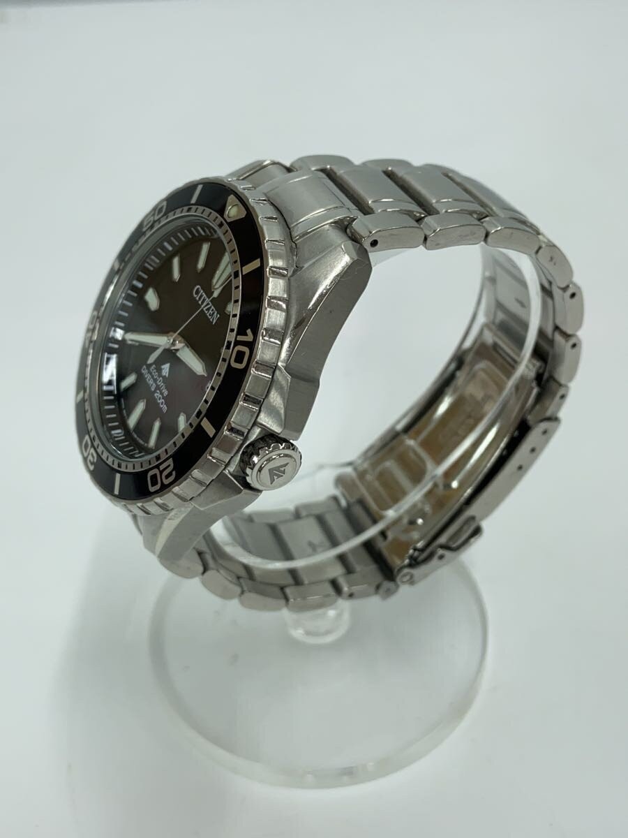 CITIZEN Solar Watch / Analog / Stainless Steel /BLK/E168-003FR01