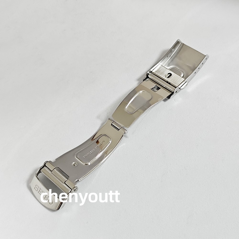Replacement 16mm 18mm 20mm Watch Buckle Stainless Steel Seiko Watch Band Clasp