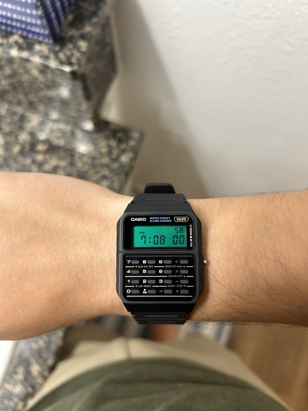 Custom Casio CA-53W Calculator Watch | Choose Your Color