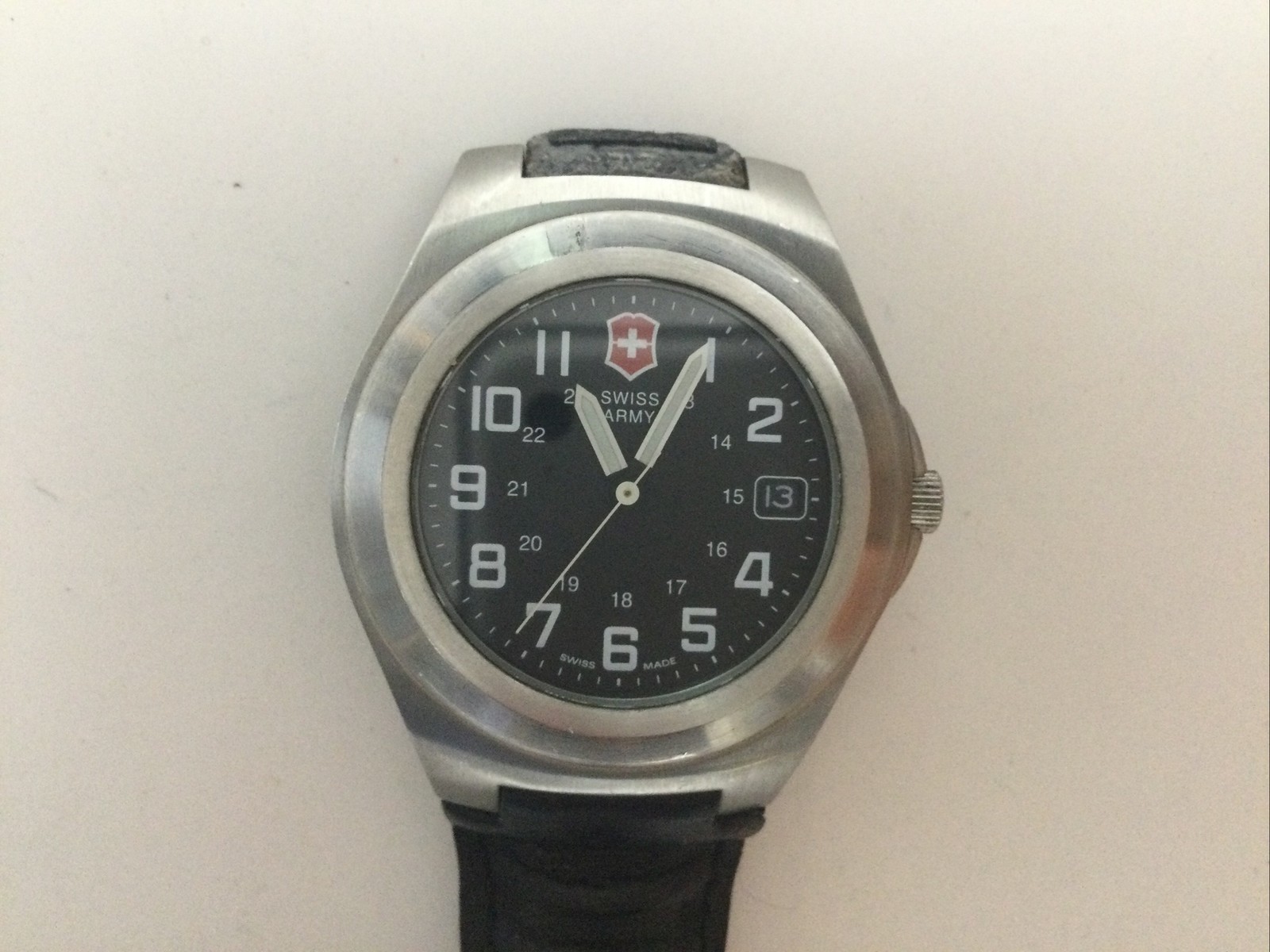 Victorinox Swiss Army 241083 Men’s Garrison Black Dial Watch – Gently Used