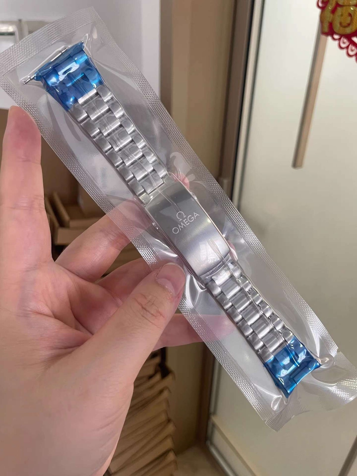 Omega 215.92.40.20.01.001 21mm Original Stainless Steel Bracelet