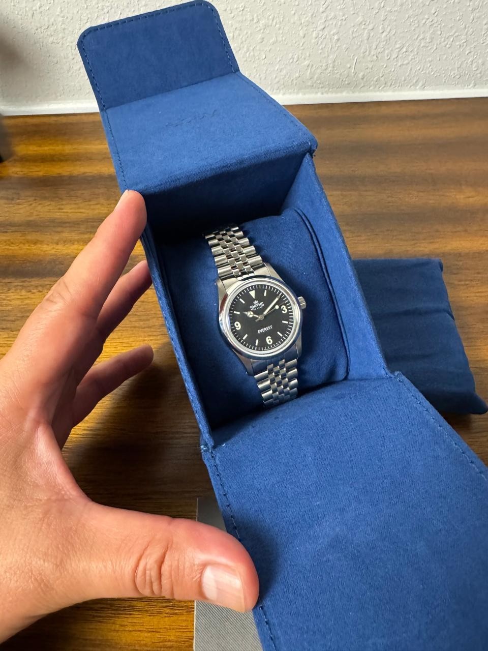 Timefactors Smiths Everest PRS-25 36mm Black Dial Watch