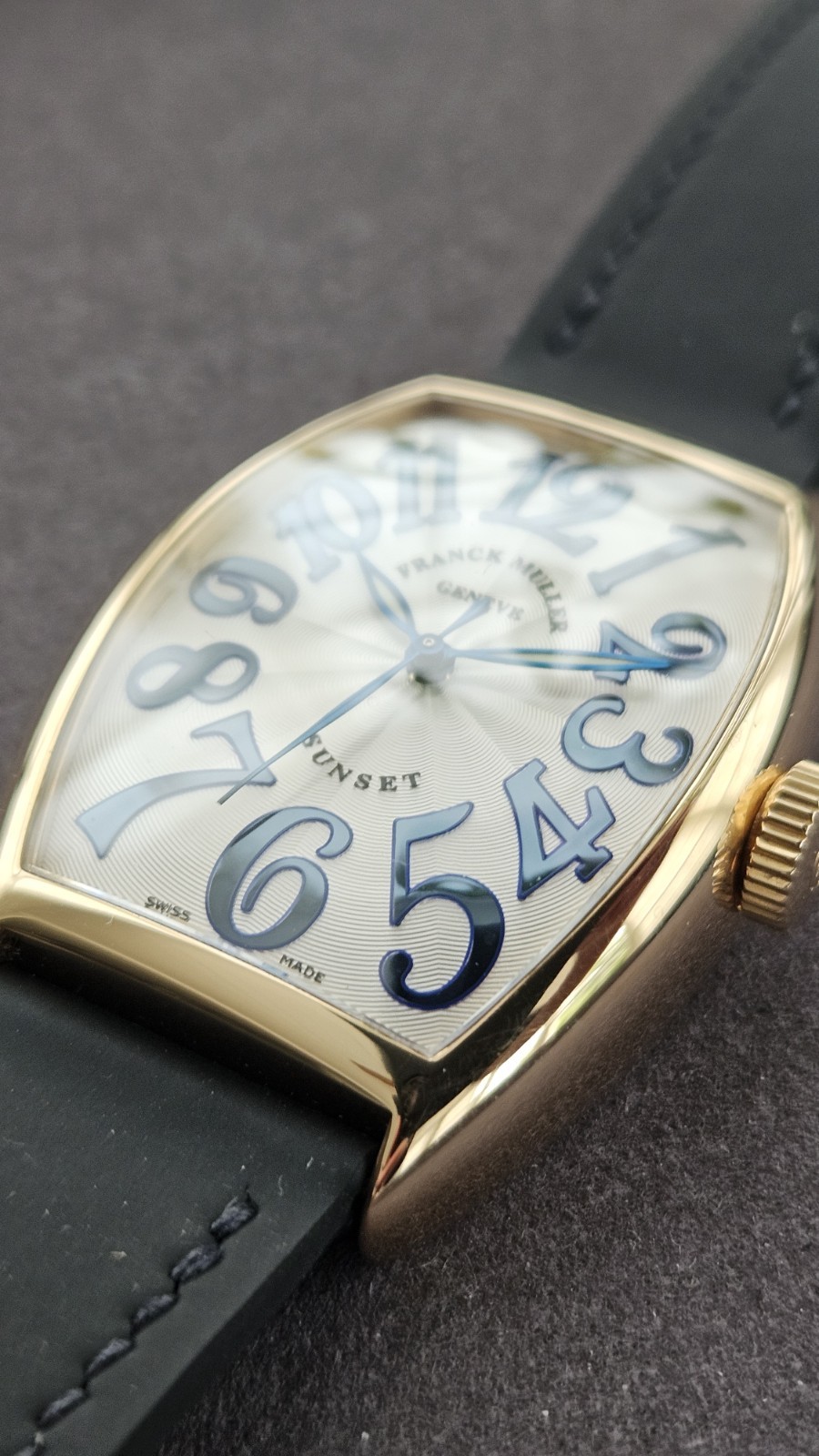 Franck Muller 5850 Sunset 18k YG SERVICED 2026 MINT