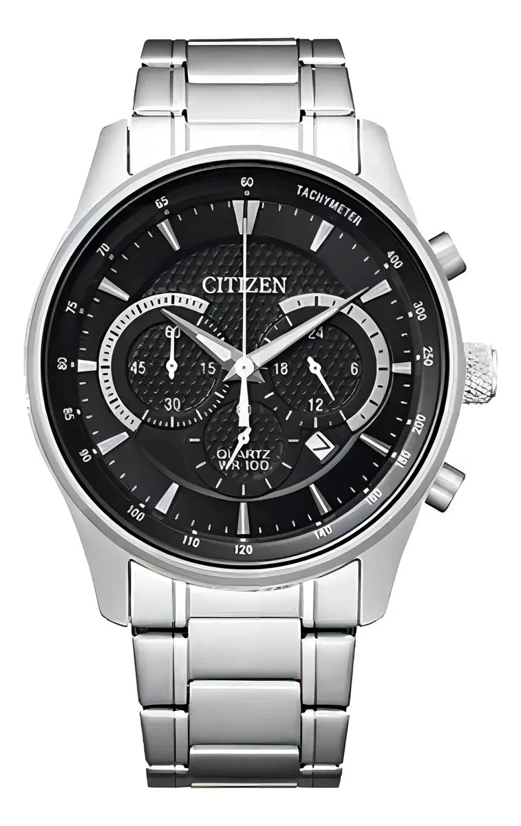 Citizen Men’s Chronograph Quartz Black Dial Watch – AN8191-59E NEW