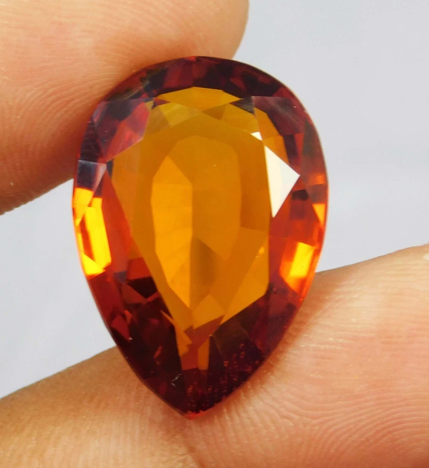 CERTIFIED Natural 50 Ct Mandarin Orange Unheated – Spessartine Garnet Gemstone