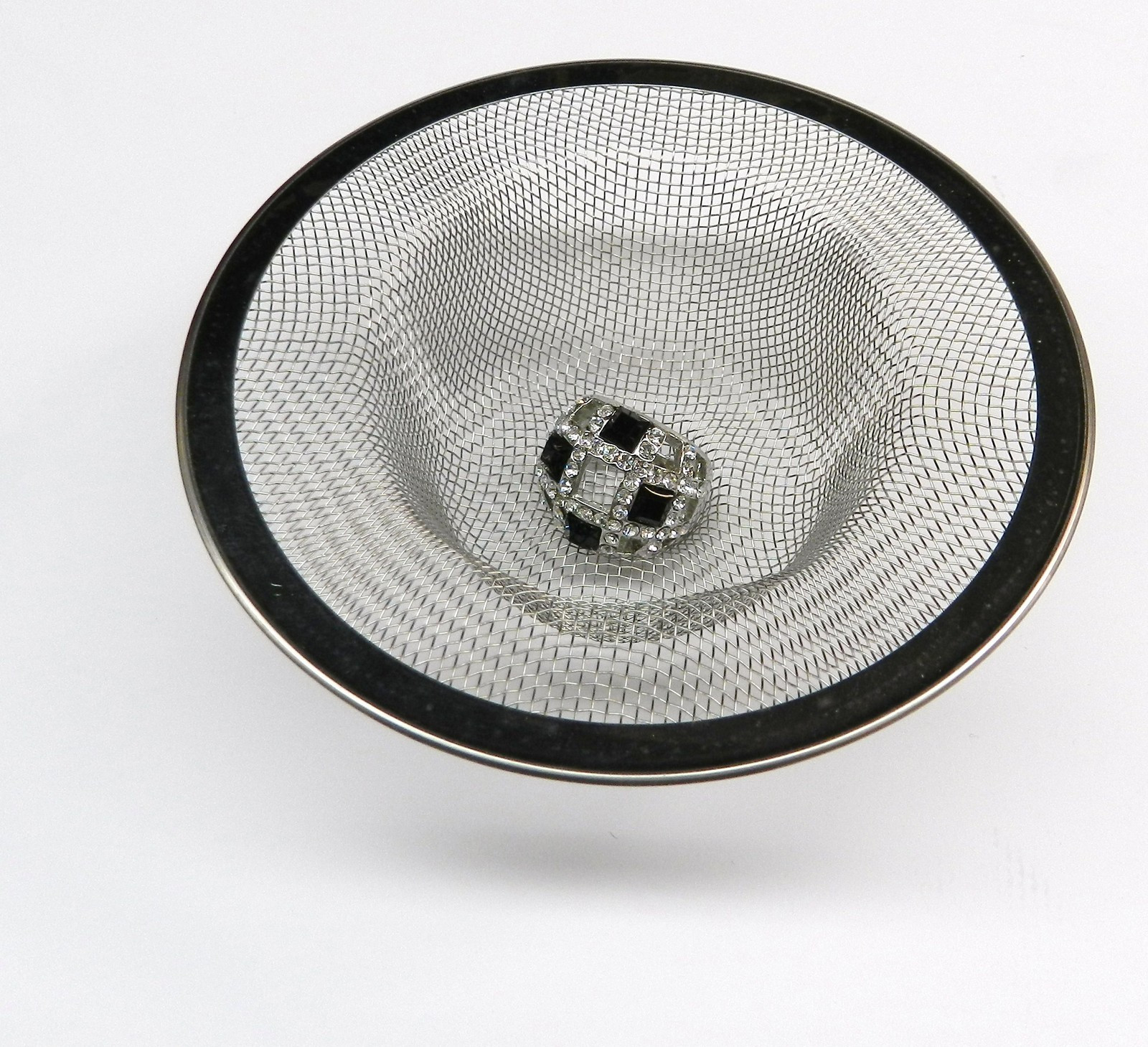 Strainer Kitchen Sink Trap Mesh Sieve Catch Stainless Keeps Drains from Clogging
