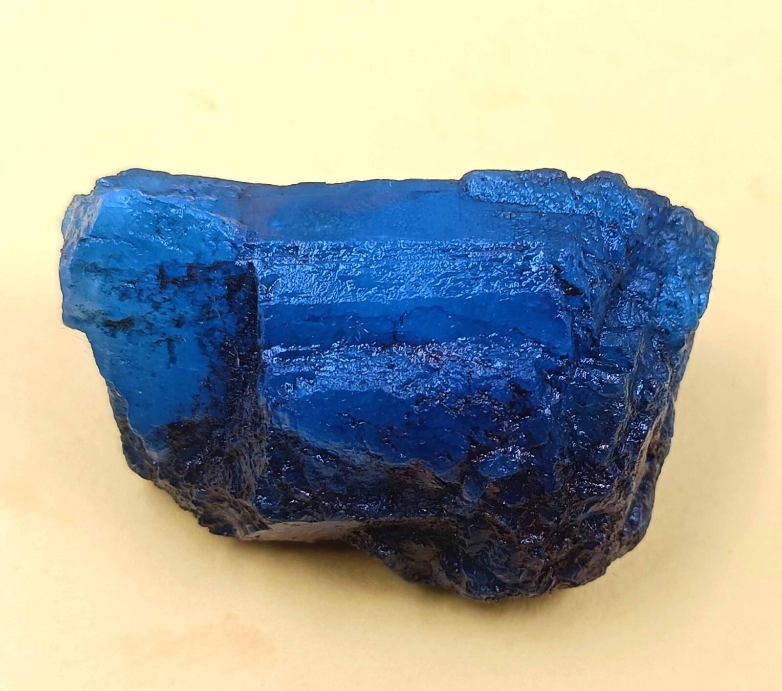 Natural Raw Kashmiri Sapphire 250 Ct Uncut Rough Certified Loose Gemstone 5DOB