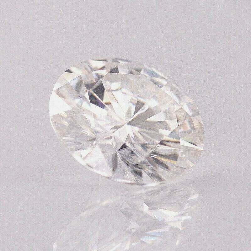MOISSANITE LOOSE GEMS – 1 CARAT 6.5MM WHITE ROUND BRILLIANT CUT – HI COLOUR