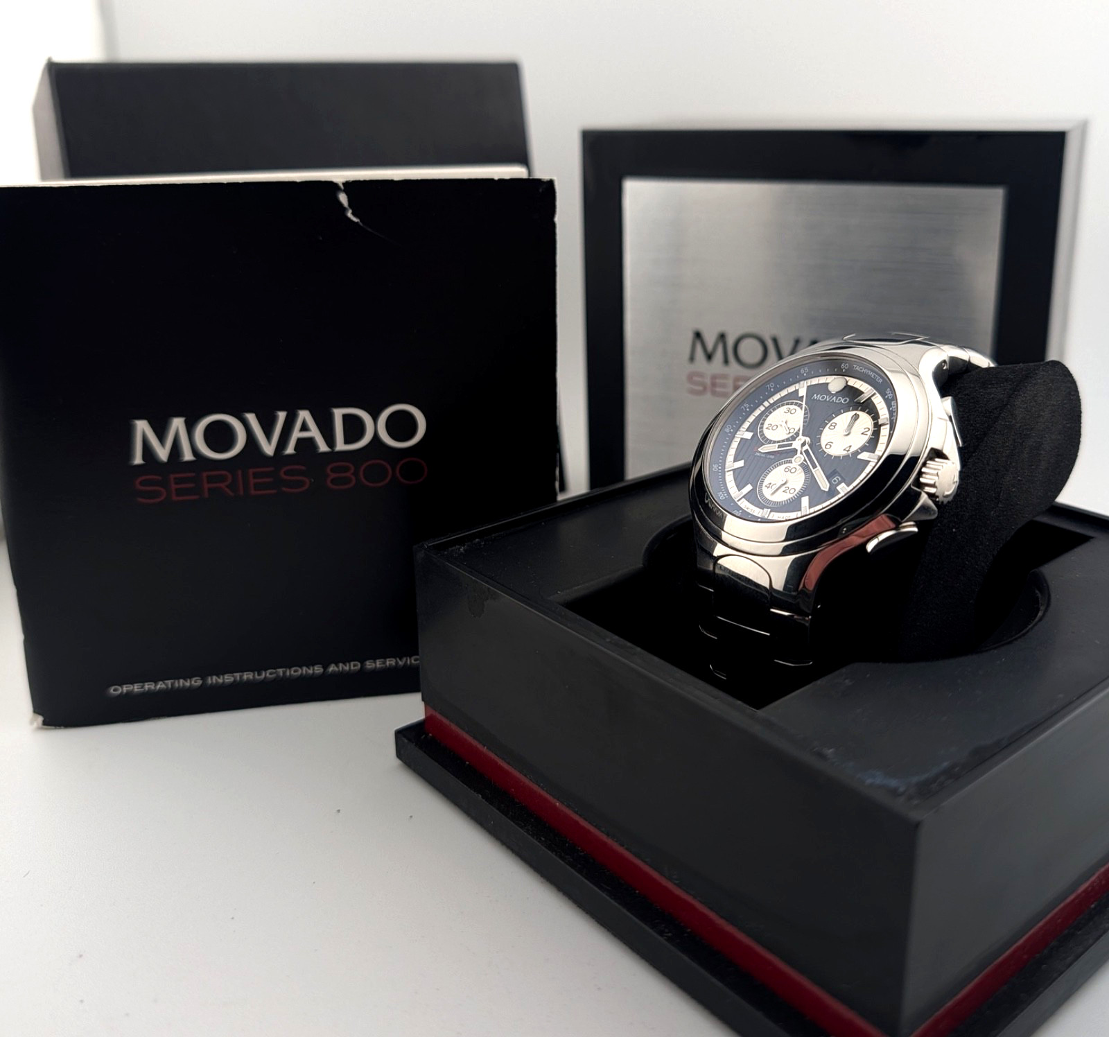 Movado Derek Jeter Series 800 Chronometer Limited Edition #84.C5.1897 EZ