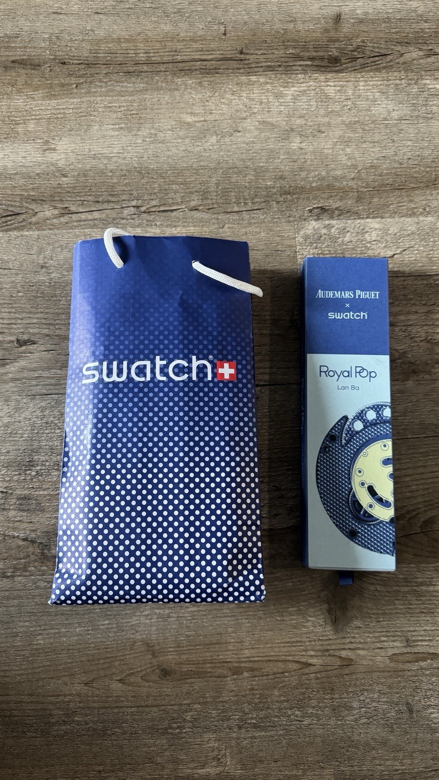 AP x SWATCH- LAN BA *BRAND NEW*