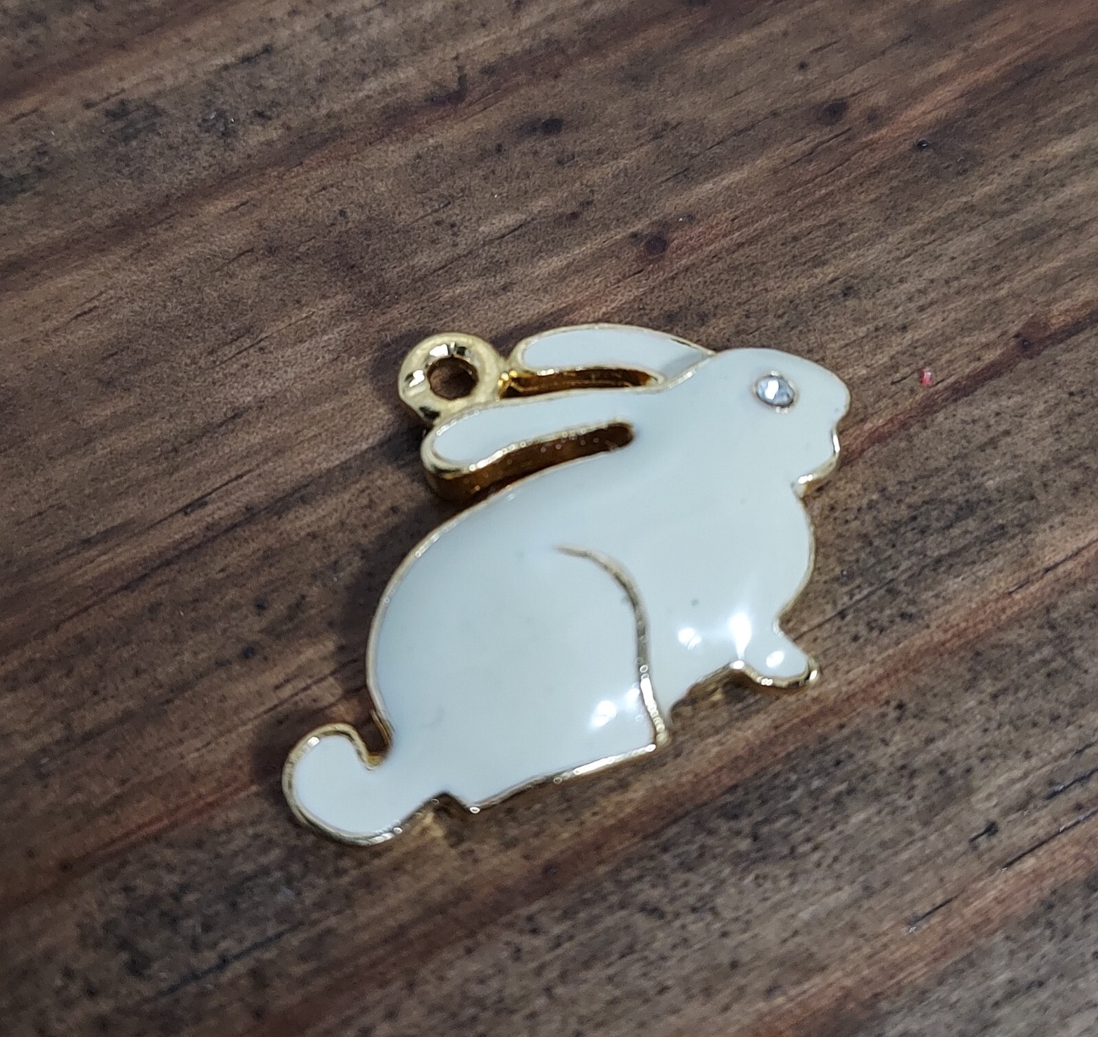 Holiday Pendants Lot of 6 Gold-tone Enamel Color Halloween Christmas Easter more