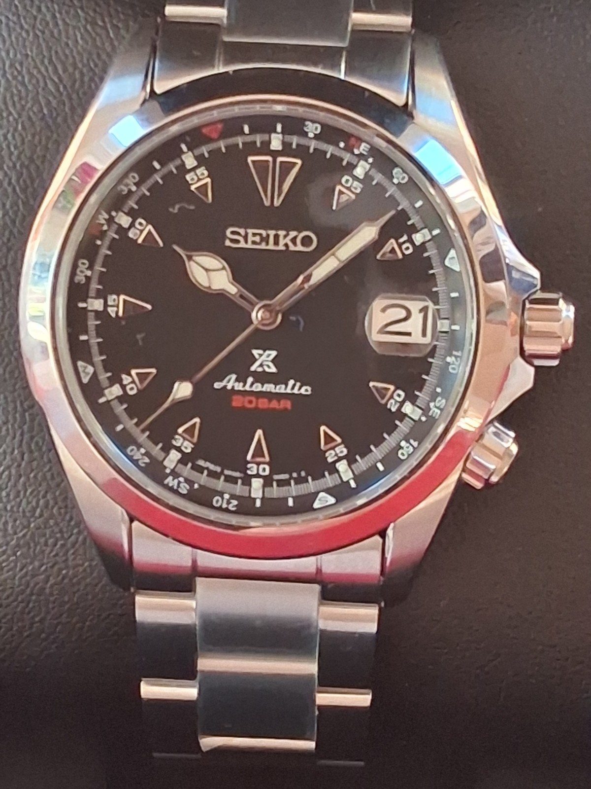 Seiko Men’s Prospex Alpinist Automatic Watch SPB117J1