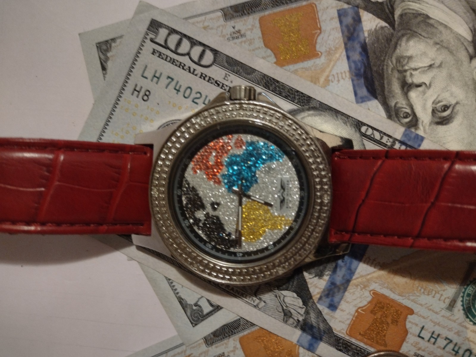 King Master Genuine Diamond 201 LUXURY WATCH