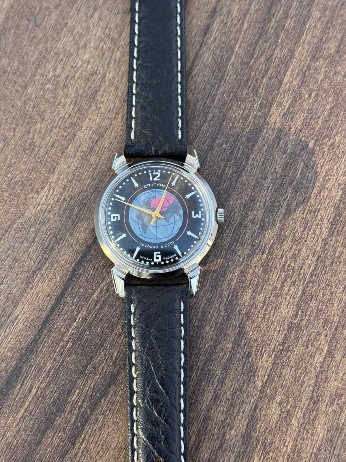 Watch Sputnik Mechanical Kirova Raketa Vintage Soviet USSR Russian Men’s Wrist