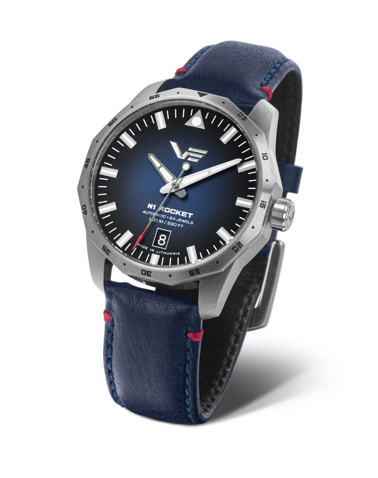 Vostok-Europe N1 Rocket NH35-125A748 39mm Automatic Blue Dial Limited Edition