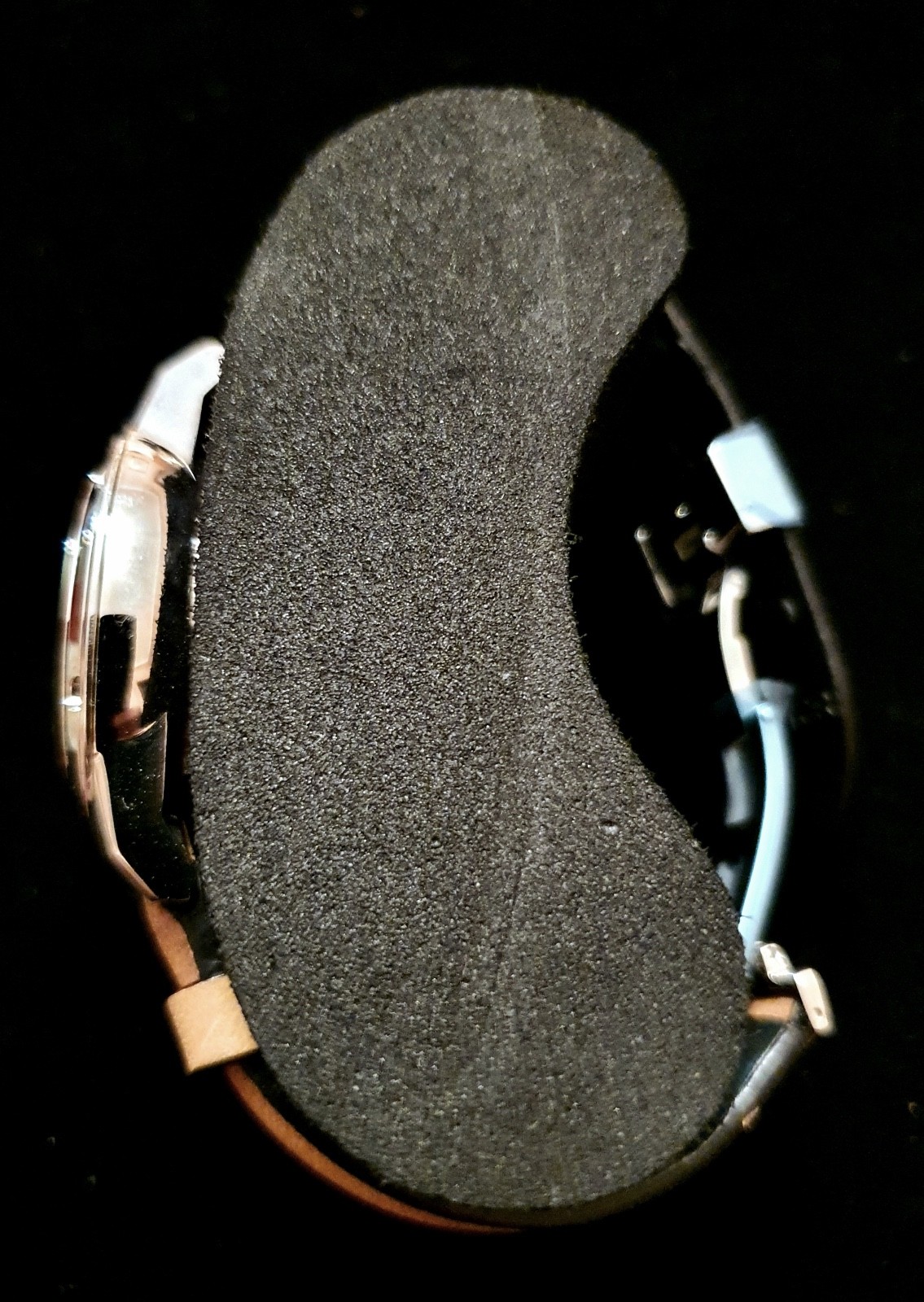 New Sector 850 Moon Phase Steel Leather 100Mt Swiss Made Watch