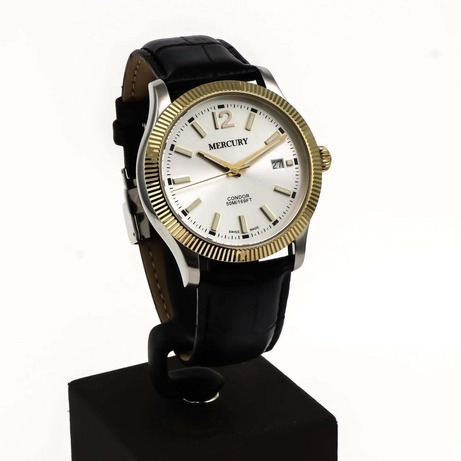 Mercury – Swiss Watch – ME455-SGL-1 Quartz 45 mm ME455 50m (5 ATM, 169 ft)
