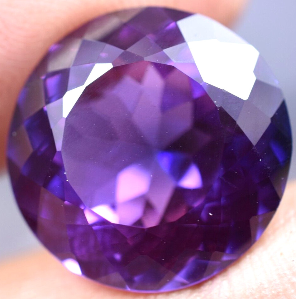Natural 17.90 Ct Boysenberry Sapphire GGL Certified fabulous Loose Gemstone